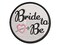 Bride to Be with Heart Wedding Bridal Shower Multi-Color Embroidered Iron-On or Hook & Loop Patch Applique